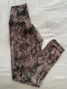 OFFLINE by Aerie Snake Skin Pattern Leggings